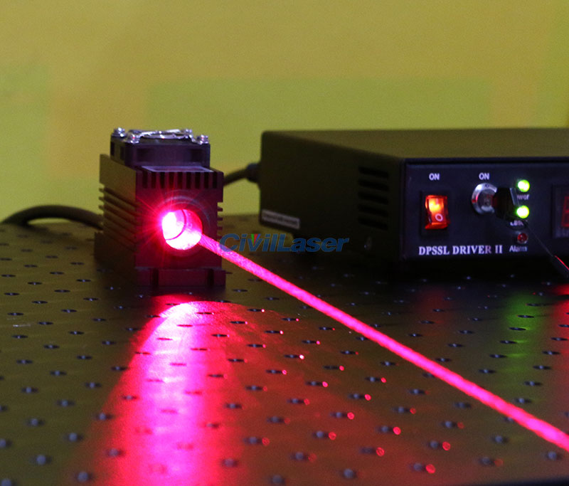 red semiconductor laser